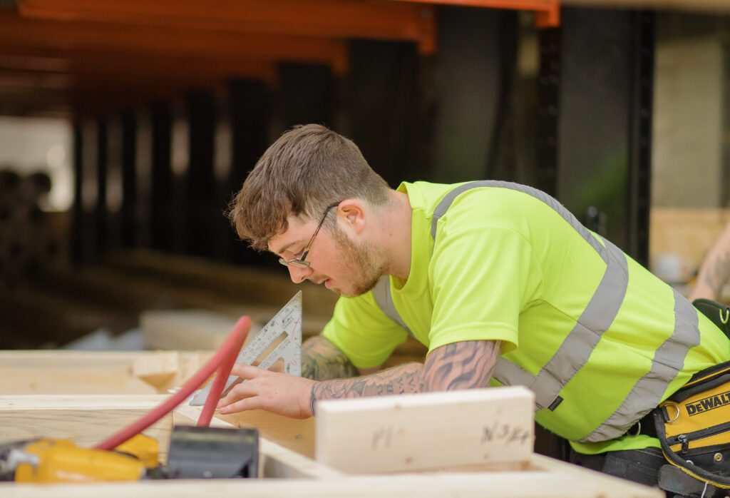 Frame Build UK factory - Offsite Timber Frame Manufacturing